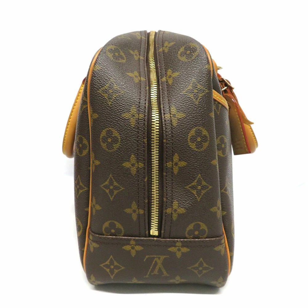 LOUIS VUITTON Deauville Handbag Bowling Vanity Monogram Brown - Picture 3 of 11